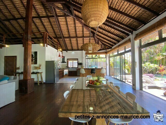 BEAUTIFUL READY BALINESE STYLE VILLA FOR SALE IN PEREYBERE - MAURITIUS
