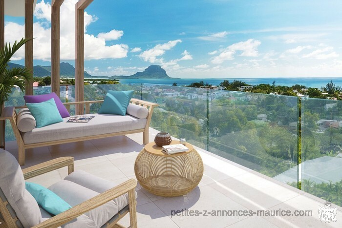 BREATHTAKING SEAVIEW APARTMENTS & PENTHOUSES CLOSE TO THE SEA IN TAMARIN – WEST MAURITIUS