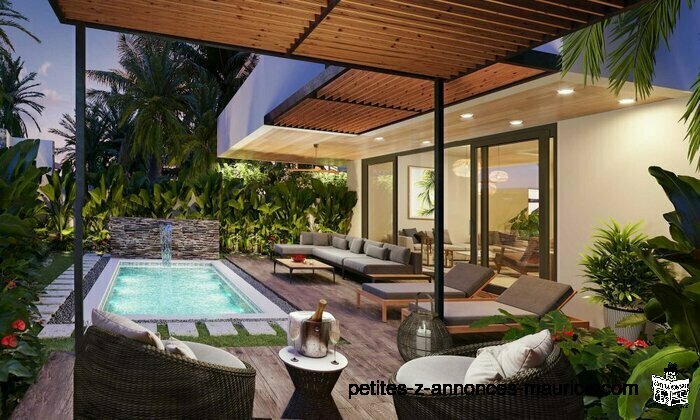 CLOSE BEACH! SUMPTUOUS & MODERN PENTHOUSES WITH PRIVATE POOL IN PEREYBERE - MAURITIUS