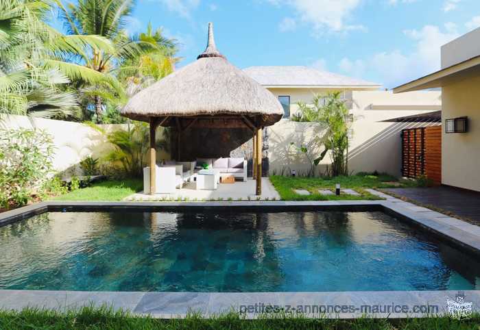 CLOSE TO THE BEACH! 3 BEDROOMS VILLA ALREADY BUILT IN PEREYBERE - MAURITIUS