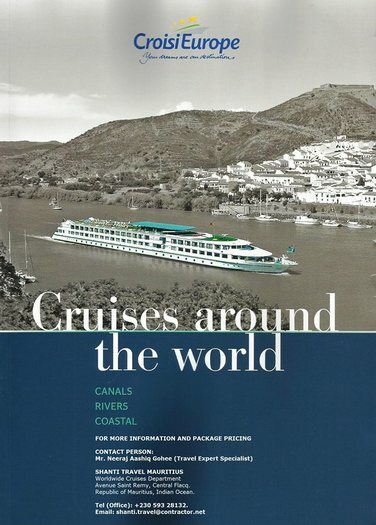 CRUISES AROUND THE WORLD / Worldwide Vacation and Holiday Package - International River Cruising