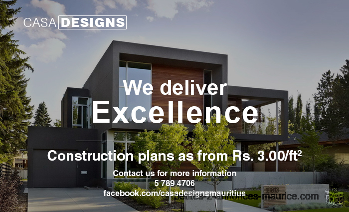 Casa Designs Mauritius - Complete Construction Plans