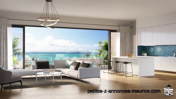 INCREDIBLE PENTHOUSE IN A RESIDENCE FACING THE SEA IN PEREYBERE – MAURITIUS
