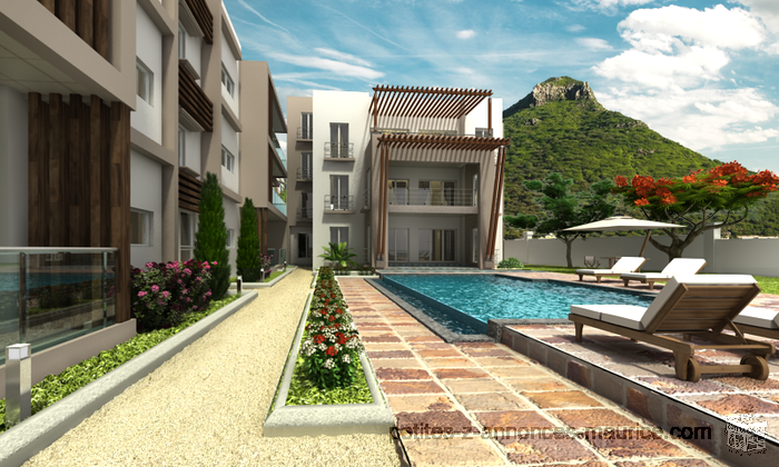 LUXURY SEA VIEW APARTMENTS & PENTHOUSES IN TAMARIN WITH 2020 DELIVERY - WEST MAURITIUS