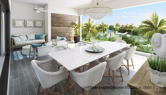 MAGNIFICENT 3 BEDROOM APARTMENTS WITH AMAZING VIEW ON LUXURY GARDEN IN PEREYBERE – MAURITIUS