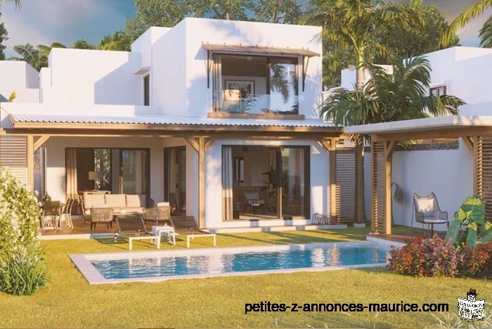 NEW CLOSE BEACH VILLAS WITH GOLF VIEW & GOLF PACKAGE IN THE NORTH -EAST – MAURITIUS