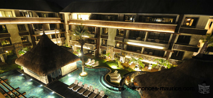 NICE BALINESE-STYLE RESALE APARTMENT OVERLOOKING POOL IN DOMAINE DES ALIZEES AT GRAND BAIE