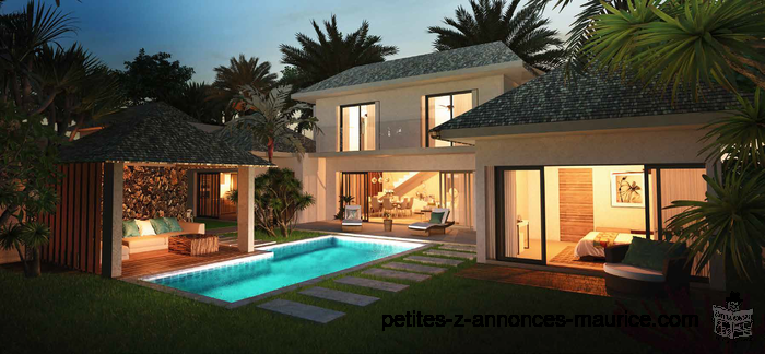 SOMPTUOUS PRESTIGIOUS PDS VILLAS SOON DELIVERED IN THE HEART OF TAMARIN - MAURITIUS
