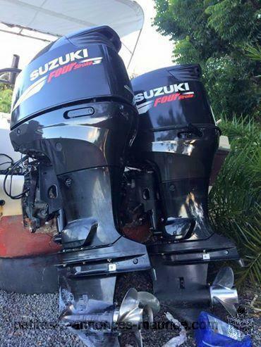 URGENT SALE , 2X Suzuki 175hp Fourstroke Outboards, only 350 hours use, stainless steel propellers