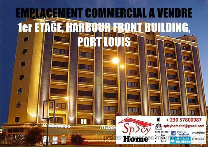 Emplacement Commercial a Vendre 1er etage Harbour Front Building Port Louis
