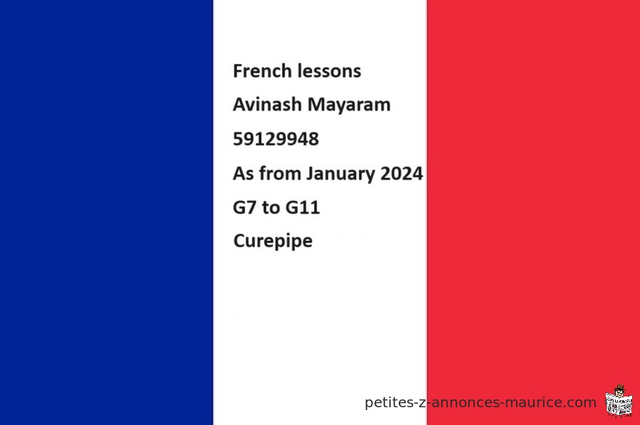 Leçons de français
