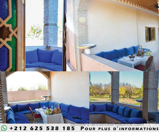 Magnifique ferme à marrakech avec villa a louer sur un terrain de 20000 m2