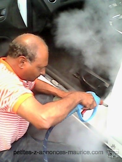 Nettoayge de voiture a vapeur (steam car wash ) a domicile