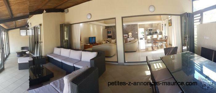 Sublime Maison/villa a louer- 3 chambres - 200 m²-Pointe aux Canonniers