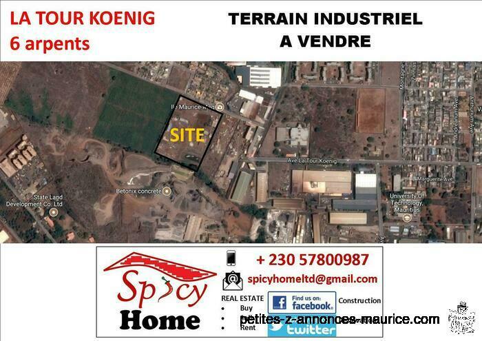 Terrain industriel a Vendre La Tour Koeing